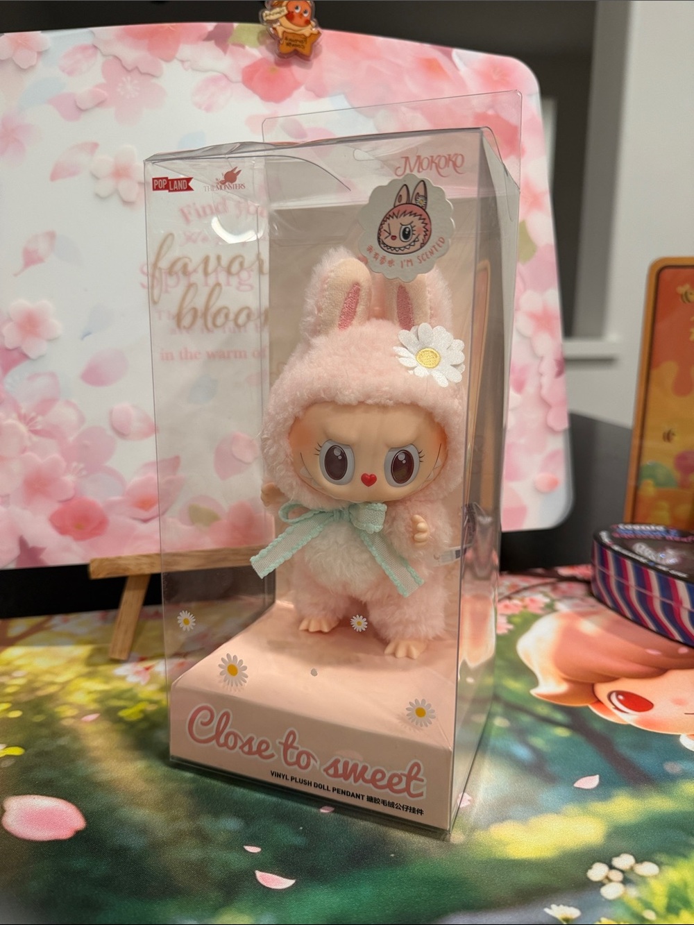 MOKOKO Close to sweet vinyl plush doll Pendant New